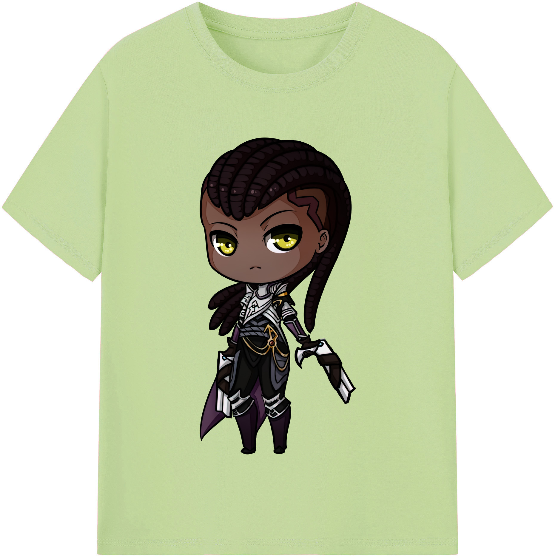 リーグ・オブ・レジェンド League of Legends LOL 綿100％半袖Tシャツ（フロントプリント）